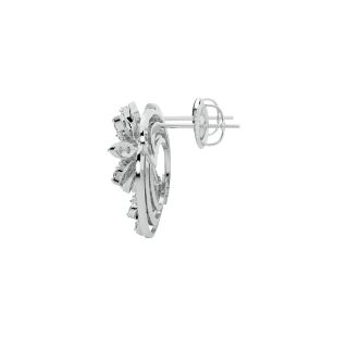 Anais Round Diamond Stud Earrings